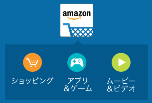 amazonアプリ